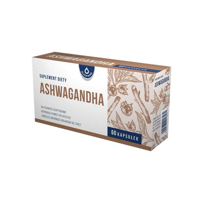 Ashwagandha Oleofarm (60 cápsulas)