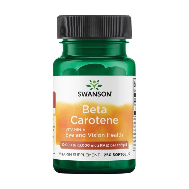 Betacaroteno Swanson (250 cápsulas blandas)