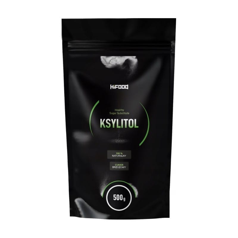 Xilitol – azúcar de abedul finlandés HiFOOD (500 g)