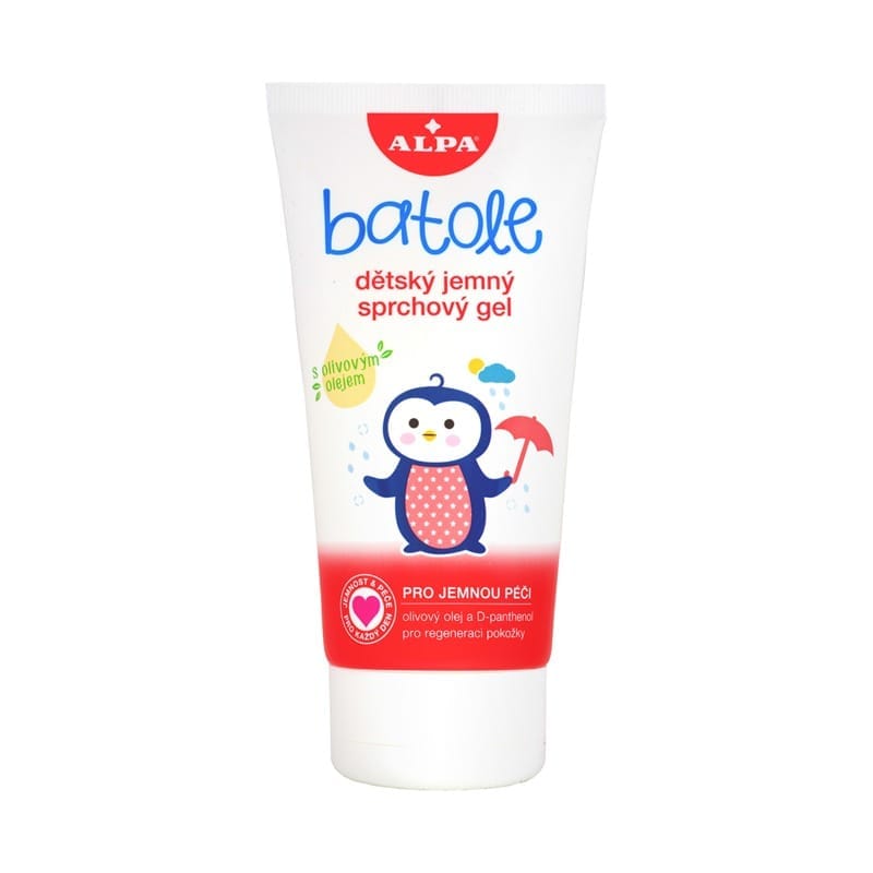 Gel de ducha infantil con D-pantenol Alpa (150 ml)