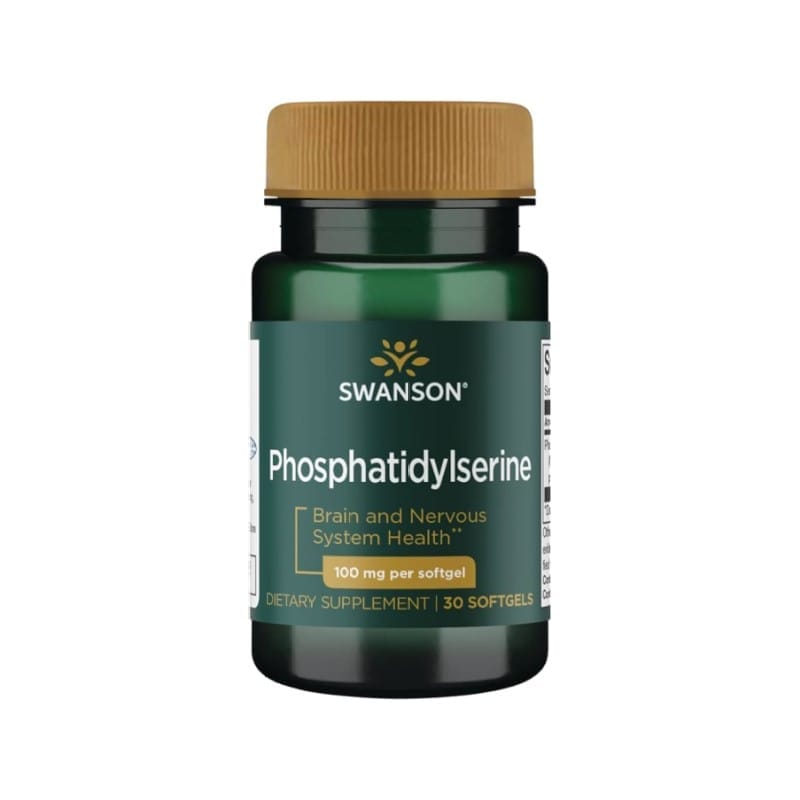 Fosfatidilserina Swanson, 100 mg (30 cápsulas blandas)