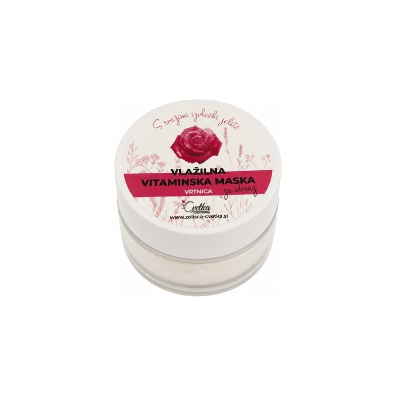 Mascarilla facial vitamínica hidratante Cvetka (15 ml)