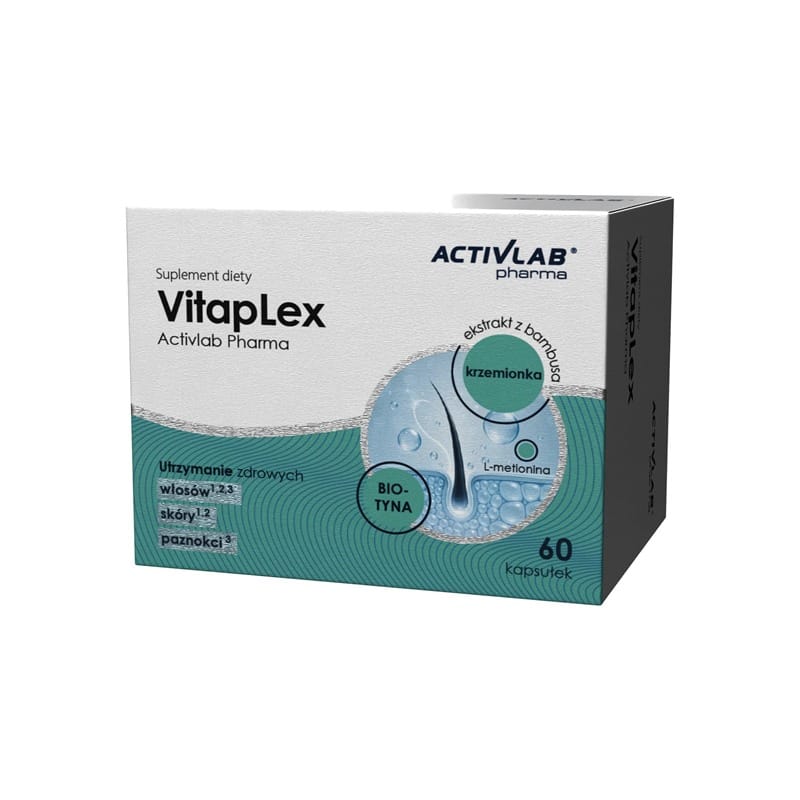 Complejo para cabello, piel y uñas – Vitaplex Activlab Pharma (60 cápsulas)
