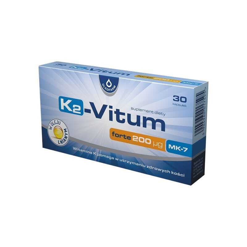 Vitamina K2 MK-7 Oleofarm, 200 µg (30 cápsulas)