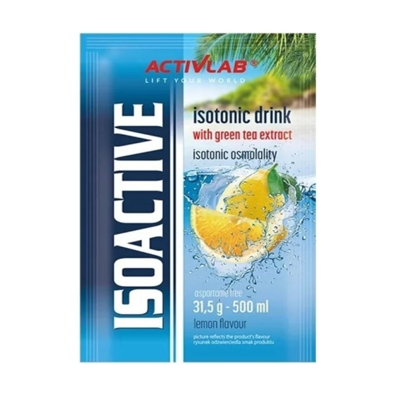 Isotónico en polvo Isoactive Activlab, limón (31,5 g)