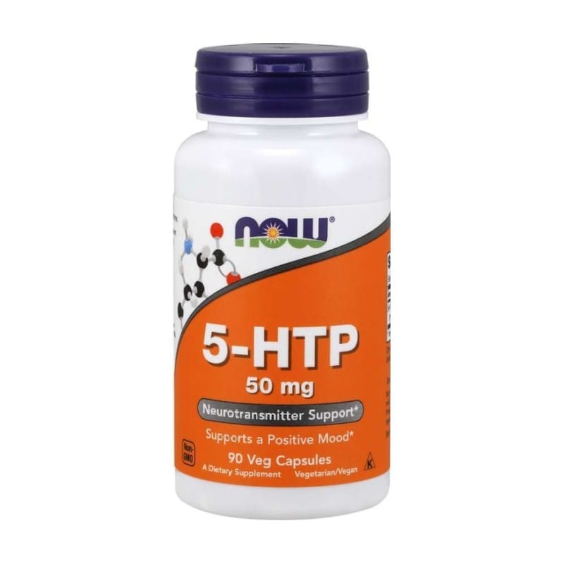 5-HTP, 50 mg NOW (90 cápsulas)