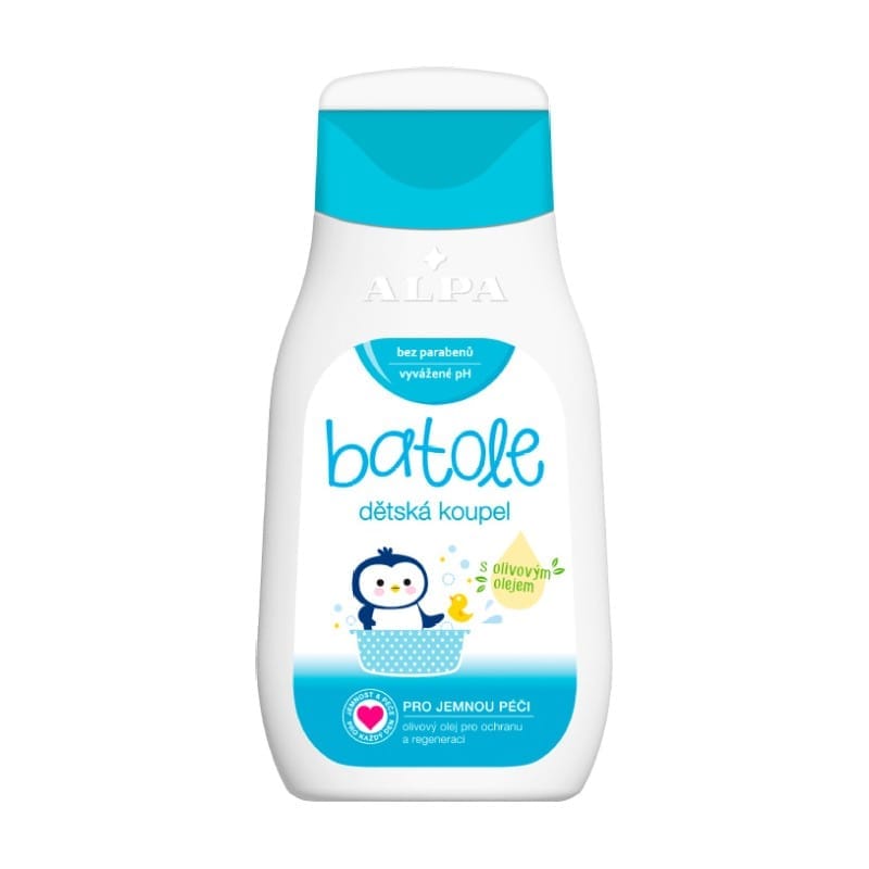 Baño infantil con aceite de oliva BATOLE Alpa (200 ml)