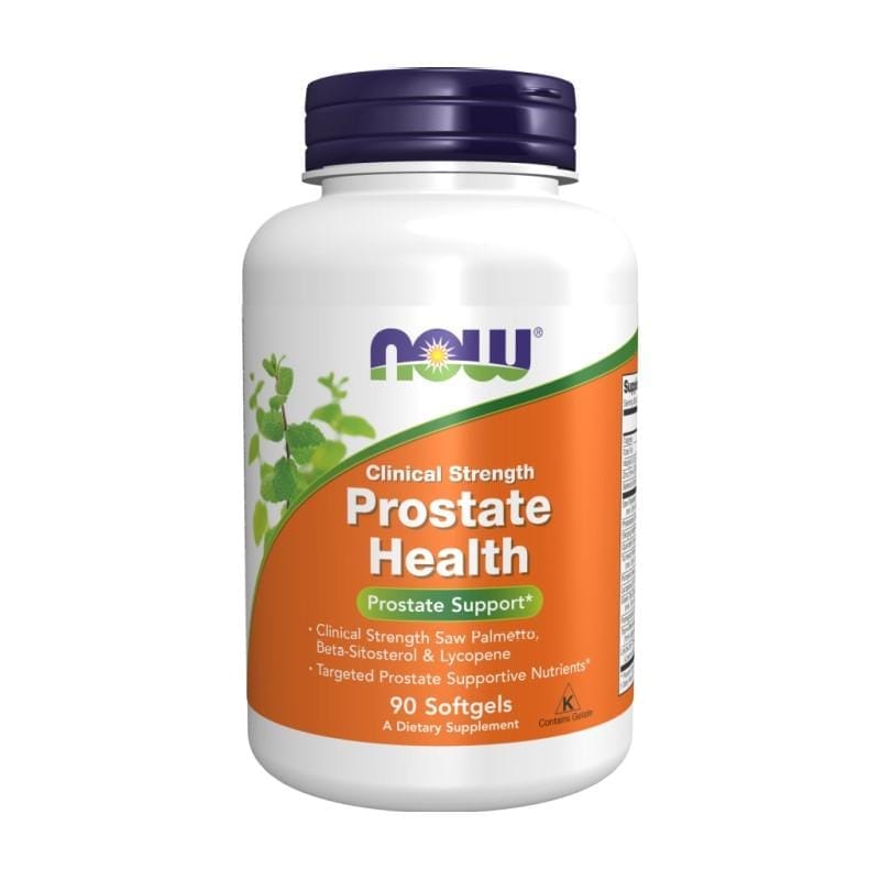 Salud de la próstata Clinical Strength NOW (90 cápsulas blandas)