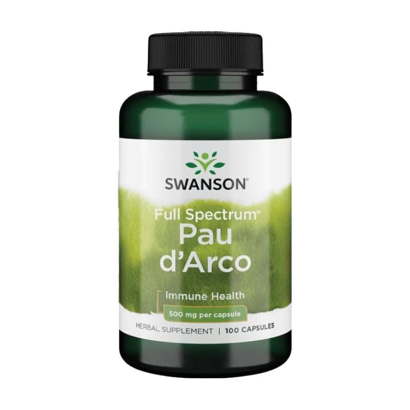 Pau d'Arco Swanson, 500 mg (100 cápsulas)