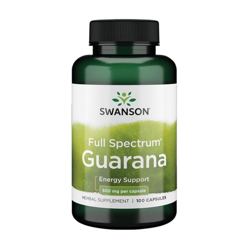 Guaraná Swanson, 500 mg (100 cápsulas)