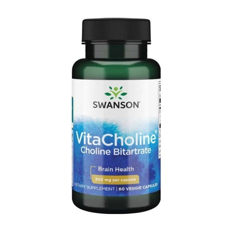 VitaCholine Swanson, 300 mg (60 cápsulas)