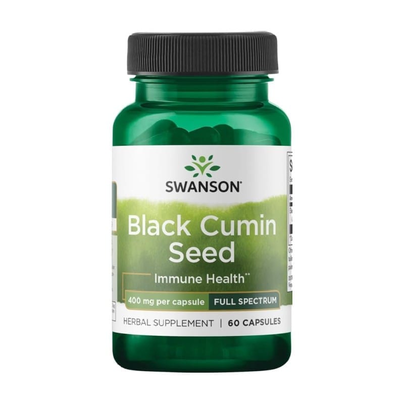 Comino negro Swanson, 400 mg (60 cápsulas)