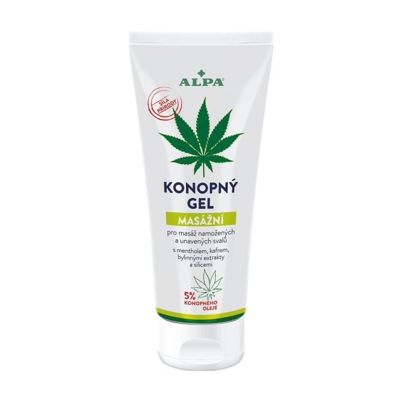 Gel de masaje con cáñamo Alpa (100 ml)