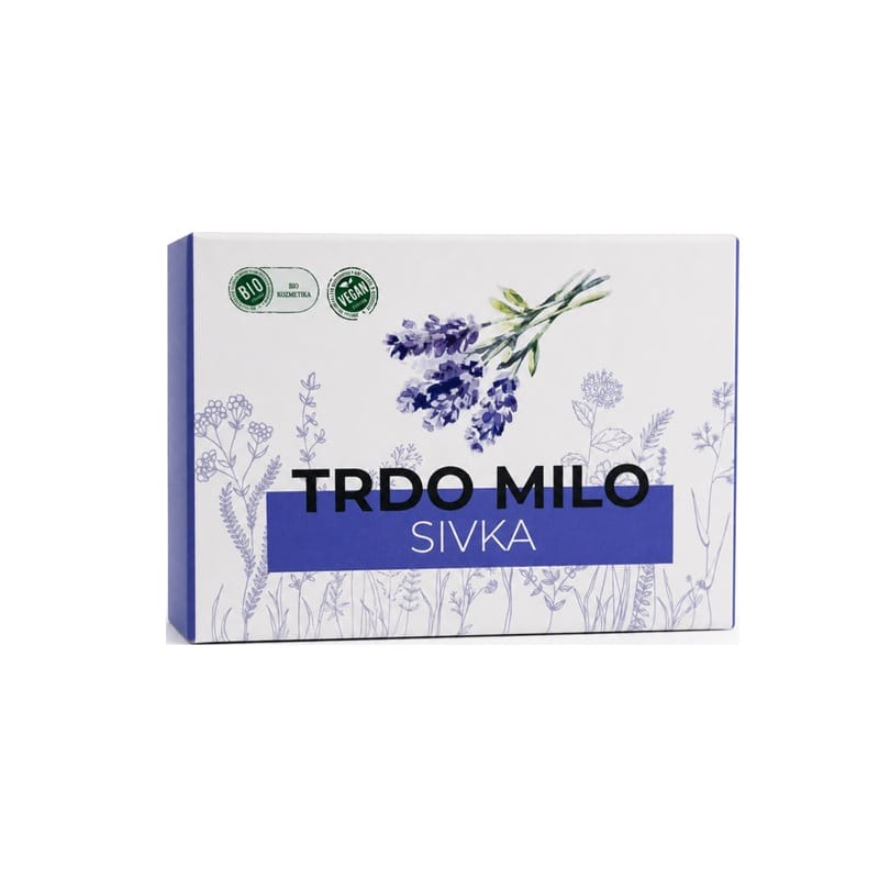 Jabón sólido ecológico con lavanda Cvetka (100 g)