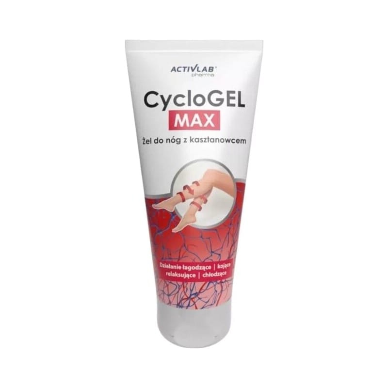 Gel para piernas con castaño de Indias – CycloGEL MAX Activlab Pharma (200 ml)