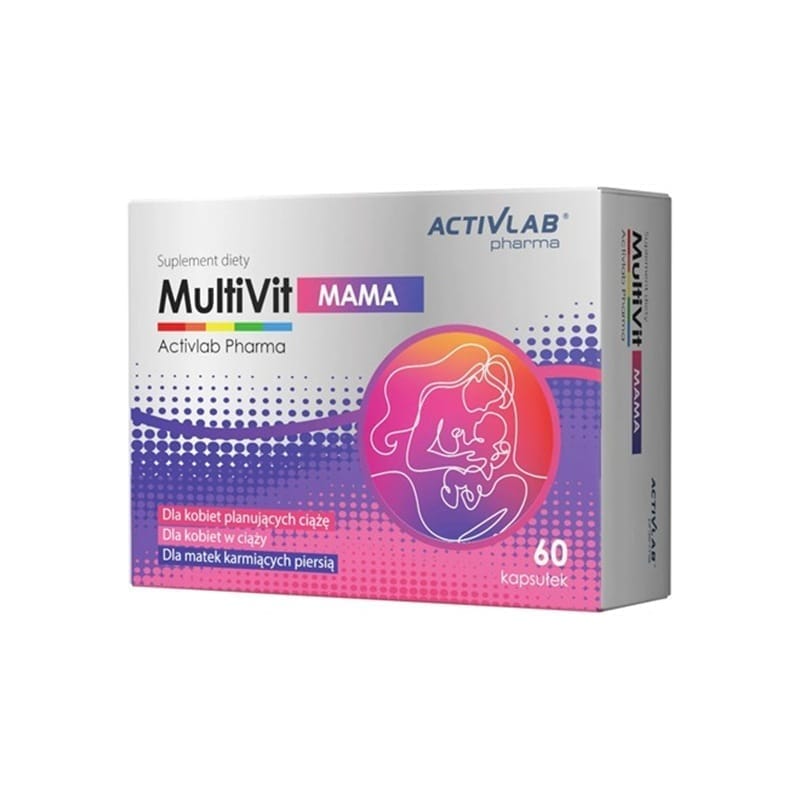 Multivitamínico para embarazadas MultiVit Mama Activlab Pharma (60 cápsulas)