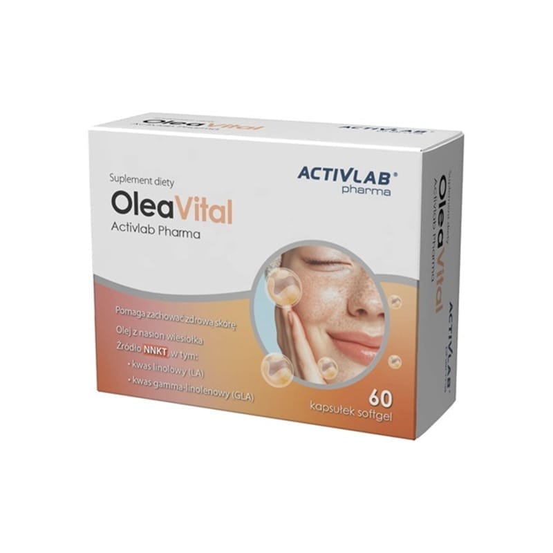 Aceite de onagra OleaVital Activlab Pharma, 510 mg (60 cápsulas blandas)