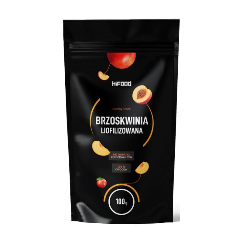 Melocotones liofilizados HiFOOD (100 g)