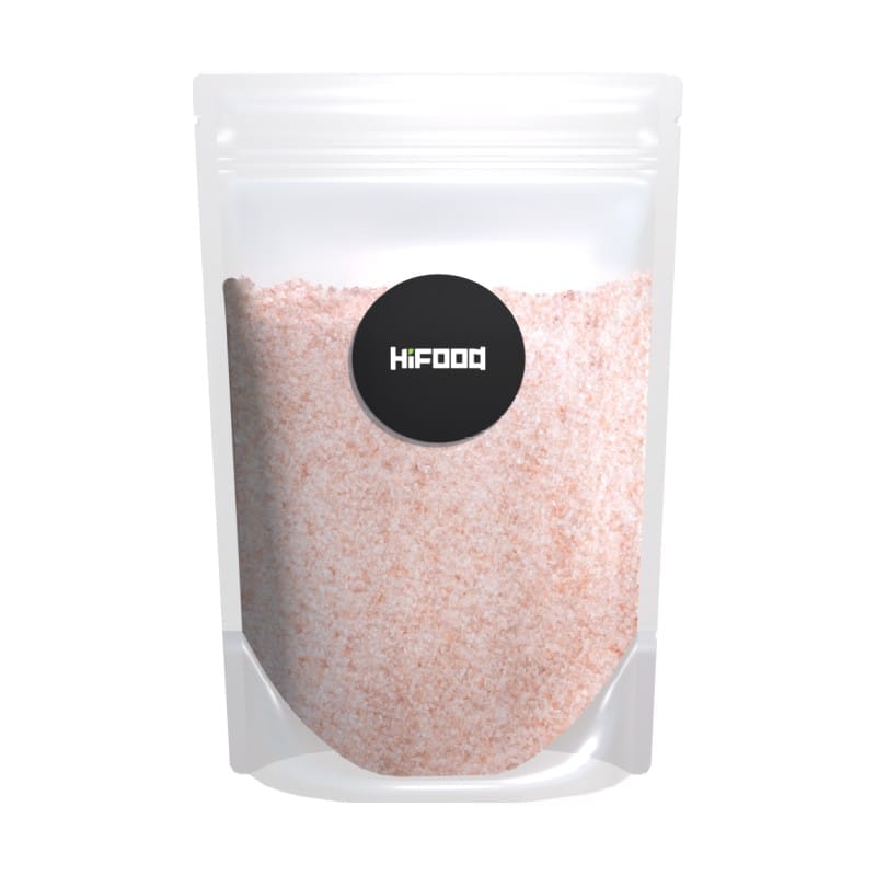 Sal rosa del Himalaya – sin yodo, fina HiFOOD (1 kg)