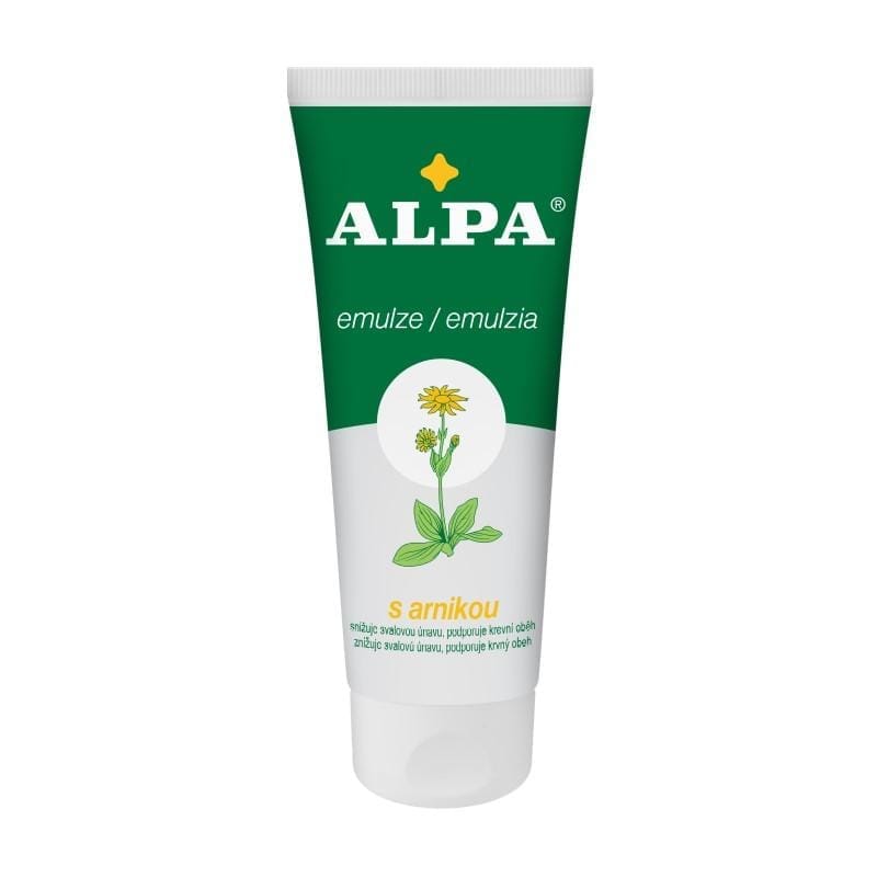 Emulsión de masaje con árnica y caléndula Alpa (100 ml)