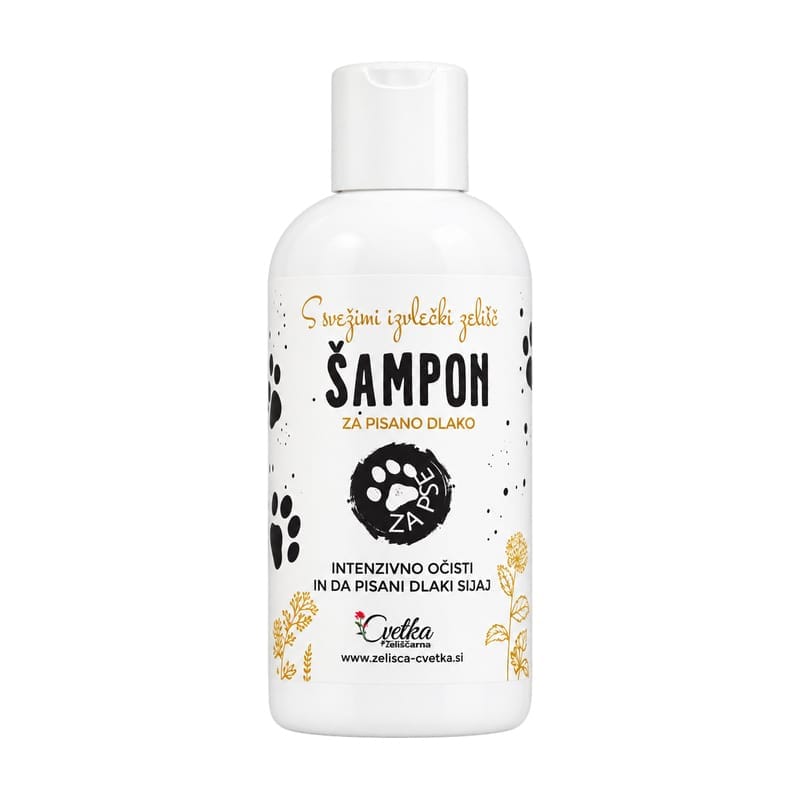 Champú para el pelaje canino de varios colores Cvetka (250 ml)
