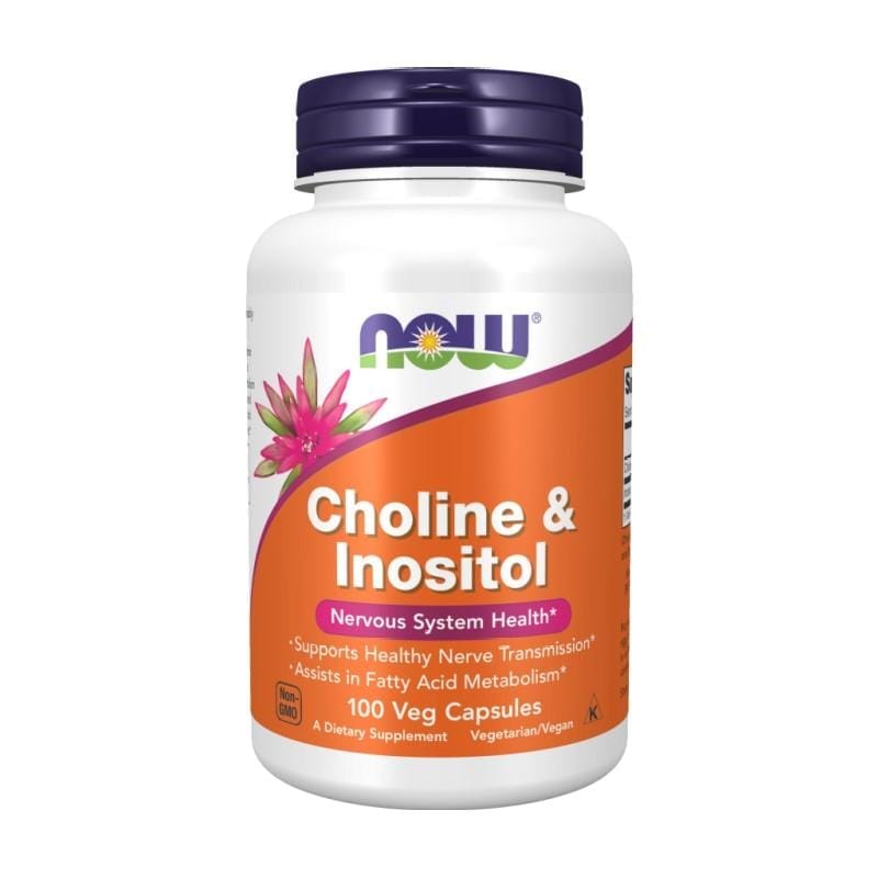 Colina & Inositol NOW (100 cápsulas)