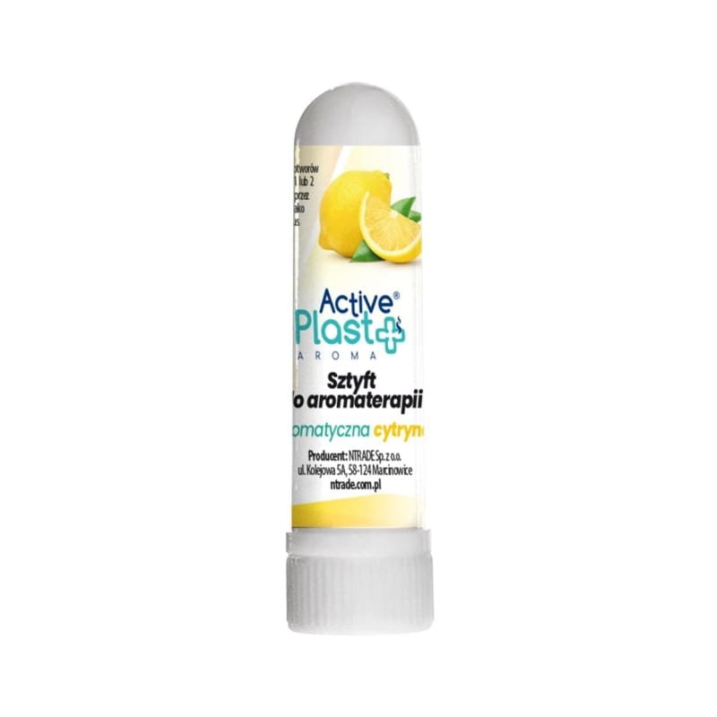 Inhalador de bolsillo Limón Refrescante ActivePlast (1 g)