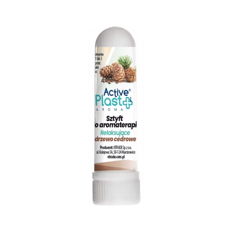 Inhalador de bolsillo Cedro ActivePlast (1 g)