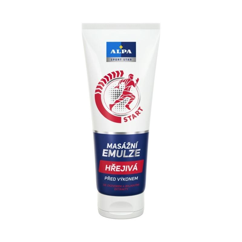 Emulsión de masaje con efecto calor Alpa (210 ml)